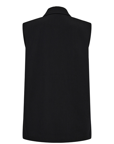  Nümph - NUAlmut Long Vest - Caviar